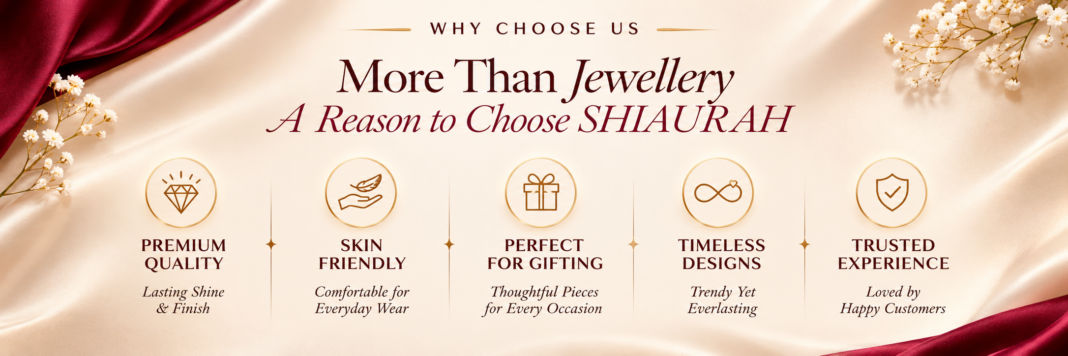 Why Choose SHIAURAH — Premium Jewellery